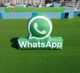 S4-2140 Надувной рекламный знак WhatsApp