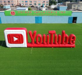 S4-2143 надувная рекламная вывеска YouTube