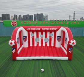 T11-7042 Надутая игра в футбол в стиле Атлетико Мадрид
