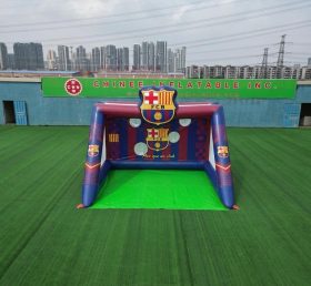 T11-7044 Надувная игра в футбольные ворота в барселонской тематике