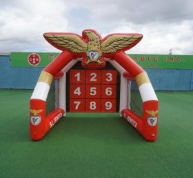T11-7062 Надувная игра «Футбольные удары» в стиле Бенфики