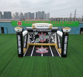 T11-7108 Надувная игра в футбол с целью в тематике Коринтианс
