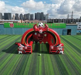 T11-7136 Надувная игра в футбольные броски в стиле Фламенго