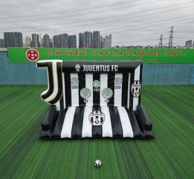 T11-7183 Надувная игра в футбольные броски в стиле Ювентуса