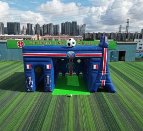 T11-7218 Надувная игра в футбольные броски в тематике Пари Сен-Жермен