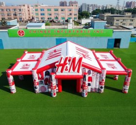Tent1-7122 Рекламная надувная палатка H&M