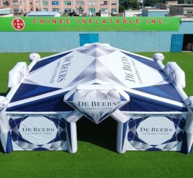 Tent1-7160 Рекламная надувная кубическая палатка De Beers