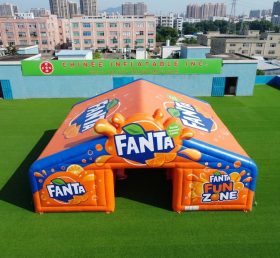 Tent1-7161 Рекламная надувная кубическая палатка Fanta