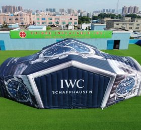 Tent1-7172 Рекламная надувная кубическая палатка IWC Schaffhausen