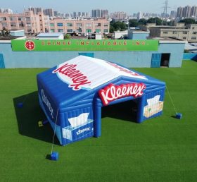Tent1-7175 рекламная надувная кубическая палатка Kleenex