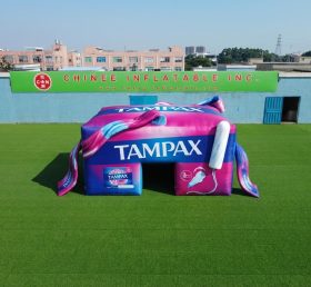 Tent1-7195 Рекламная надувная кубическая палатка Tampax