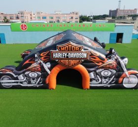 Tent1-7249 рекламная надувная палатка Harley Davidson
