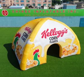 Tent1-7301 Рекламная надувная палатка-паук Corn Flakes