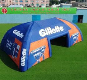 Tent1-7319 Рекламная надувная паукообразная палатка Gillette