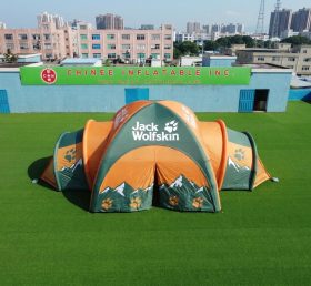 Tent1-7324 Рекламная надувная паукообразная палатка Jack Wolfskin