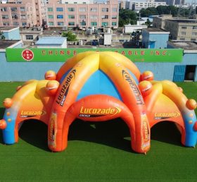 Tent1-7329 надувной паук-тент с рекламой Lucozade
