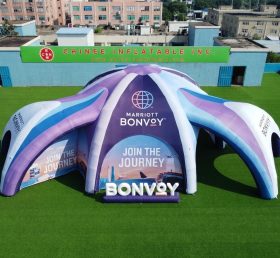 Tent1-7332 рекламная надувная паук-палатка Marriott Bonvoy