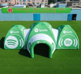Tent1-7350 Рекламная на Spotify надувная паукообразная палатка