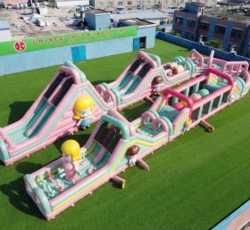 CR2-582 Гигантская надувная полоса препятствий в тематике Pop Mart