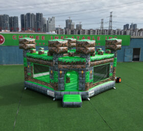 T5-3266 Надувной замок в стиле Minecraft