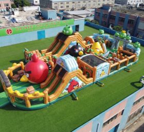 GF3-1001 Батутный городок в стиле Angry Birds