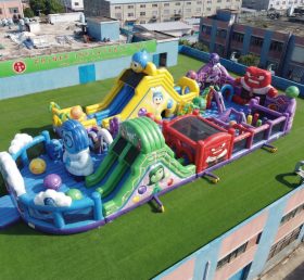GF3-1014 Надувной игровой площадка в стиле «Головоломка»