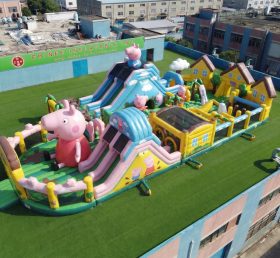 GF3-1023 Надувной игровой площадка в стиле Свинки Пеппы