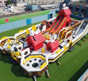 GF3-1101 Надувной парк в стиле Снупи