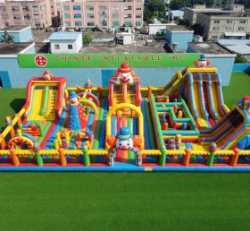 GF3-1324 Парковка надувная в клоунской тематике