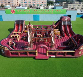 GF3-1384 Пиратский тематический надувной парк
