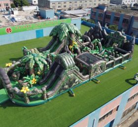 GF3-705 Надувная игровая площадка в джунглях