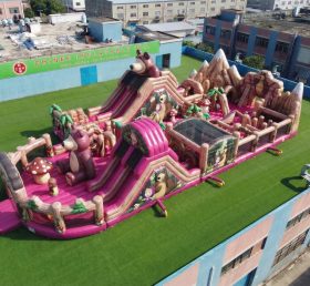GF3-709 Надувная площадка в стиле Маша и Медведь
