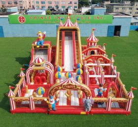 GF3-738 Надувной игровой комплекс в цирковой тематике