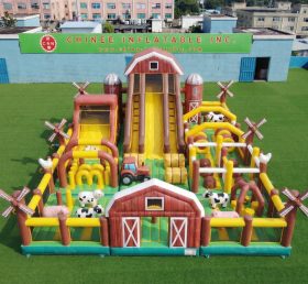 GF3-746 Надувная игровая площадка в фермерском стиле