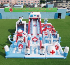 GF3-759 Надувная игровая площадка с больничной тематикой