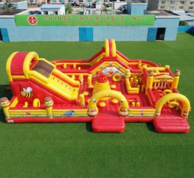 GF3-833 Надувная игровая площадка в стиле Винни-Пуха