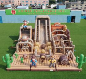 GF3-991 Игровая площадка надувная в стиле Дикого Запада