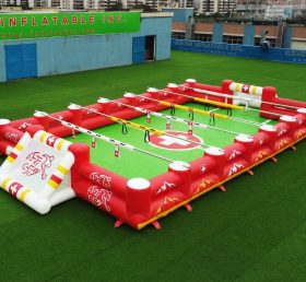 T11-952AE Надувное футбольное поле в швейцарской тематике