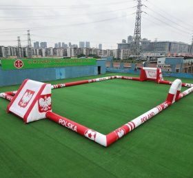 T11-926BPL Надувное футбольное поле в польской тематике