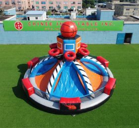 T11-7301 Игра в баскетбол с надувным кольцом на несколько обручей на заказ