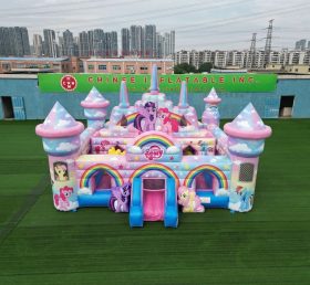 T5-3184 Надувной замок в стиле My Little Pony
