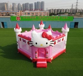 T5-3255 Надувной замок в стиле Hello Kitty