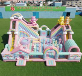 T6-6972 Надувной аттракцион в стиле Care Bears