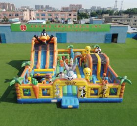 T6-7086 Надувной аттракцион в стиле Looney Tunes