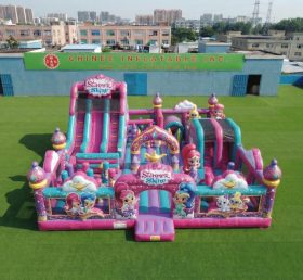 T6-7118 Надувной аттракцион в стиле Shimmer & Shine