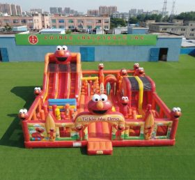 T6-7138 Надувной аттракцион в стиле Tickle Me Elmo