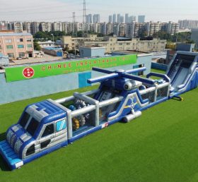 T7-4560 вертолётная тематическая надувная полоса препятствий