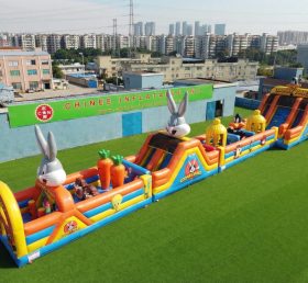 T7-4576 Полоса препятствий в надувном стиле Looney Tunes