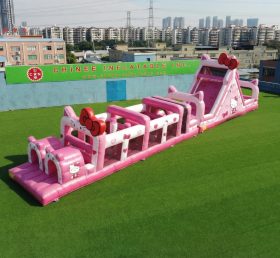 T7-4920 Надувная полоса препятствий в стиле Hello Kitty