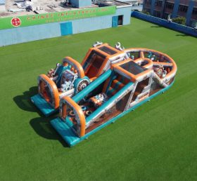 T7-5141 Надувная полоса препятствий в стиле Rusty Rivets